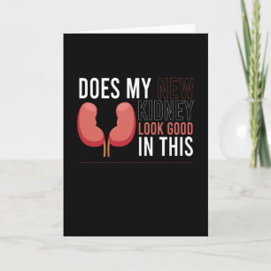 Mijn nieuwe nier ziet er goed uit als er donaties  kaart