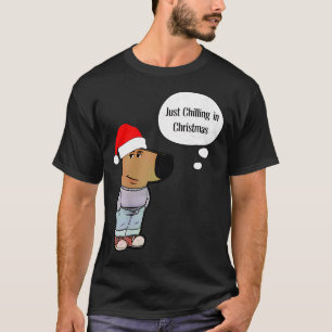 Mijn nieuwe personage is een chill guy chilling in t-shirt