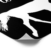 Mijn nieuwe ride om te werken door Paard Funny Poster (Hoek)