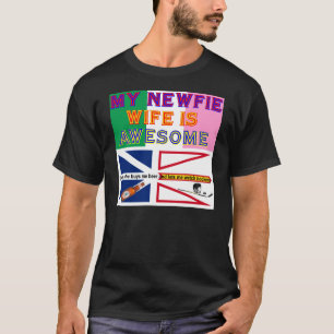 MIJN NIEUWE WIFE IS GEWELDIGE T-SHIRT