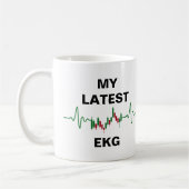Mijn nieuwste EKG aandelenhandelaar Koffiemok (Links)