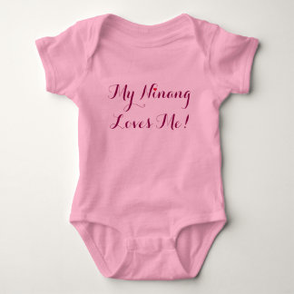 Mijn ninang houdt van me! romper