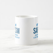 Mijn niveau van Sarcasm Koffiemok (Center)