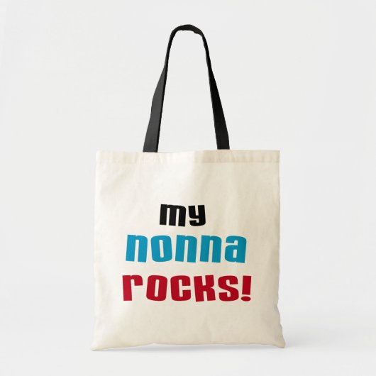 Mijn Nonna Rocks T-shirts en geschenken Tote Bag (Voorkant)