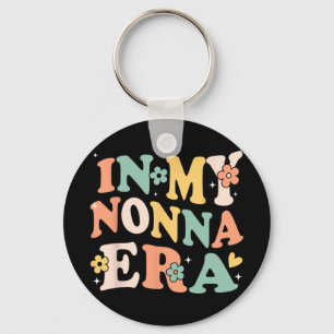 Mijn Nonna-tijdperk Funny Sarcasme Groovy Retro Mo Sleutelhanger