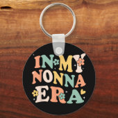Mijn Nonna-tijdperk Funny Sarcasme Groovy Retro Mo Sleutelhanger (Voorkant)