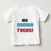 Mijn Nonnie Rocks t-shirts en geschenken (Voorkant)