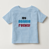 Mijn Nonnie Rocks t-shirts en geschenken (Voorkant)