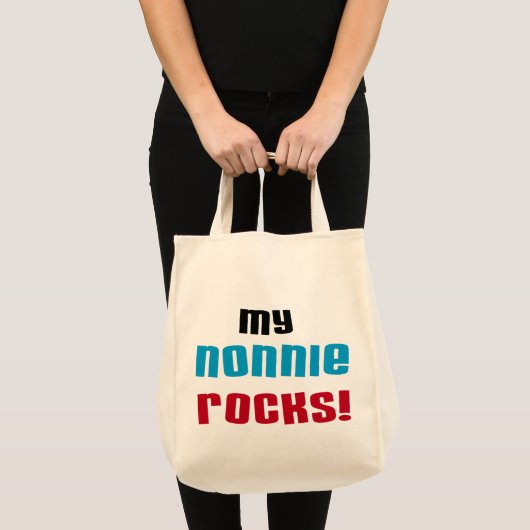 Mijn Nonnie Rocks t-shirts en geschenken Tote Bag (Voorkant (product))