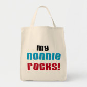 Mijn Nonnie Rocks t-shirts en geschenken Tote Bag (Voorkant)
