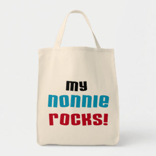 Mijn Nonnie Rocks t-shirts en geschenken Tote Bag