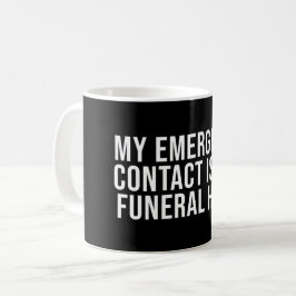 Mijn noodcontact koffiemok
