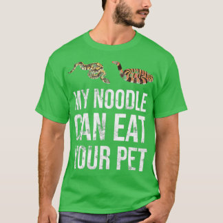 Mijn noodle kan je ruggengraat eten t-shirt