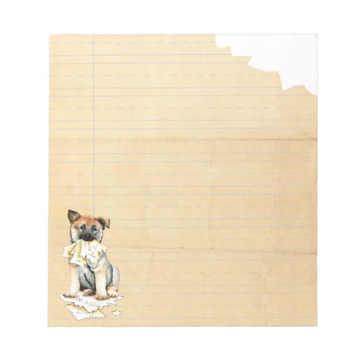 Mijn Noorse Elkhound Ate mijn Notitieblok van het  (Voorkant)