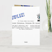 Mijn 'Nora Feestdagen Kaart (Achterkant)