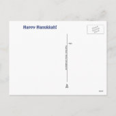 Mijn 'Nora (het Originele Ontwerp van Menorah van Feestdagenkaart (Achterkant)