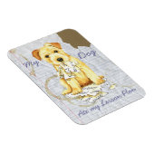 Mijn Norfolk Terrier Ate Mijn Lesson Plan Magneet (Rechterzijde)