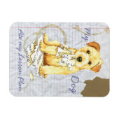 Mijn Norfolk Terrier Ate Mijn Lesson Plan Magneet (Horizontaal)