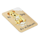 Mijn Norfolk Terrier Ate Mijn thuiswerk Magneet (Rechterzijde)