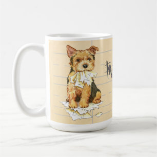 Mijn Norwich Terrier Ate mijn thuiswerk Koffiemok