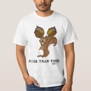 Mijn noten zijn groter dan die van jou. t-shirt
