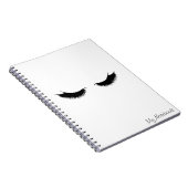 Mijn Notitieboek met wimpers (Rechterzijde)