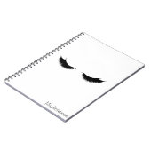 Mijn Notitieboek met wimpers (Linkerzijde)