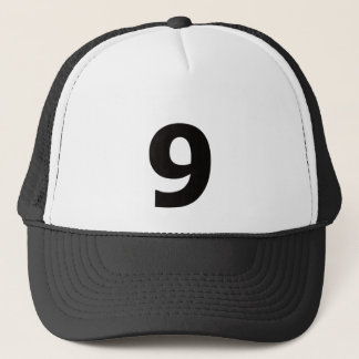 Mijn nummer is 9! trucker pet