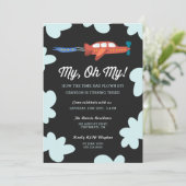 Mijn O | Uitnodiging voor een vliegdag (Staand voorkant)