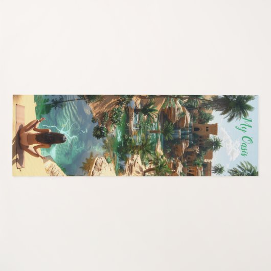 Mijn oase yogamat (Voorkant (horizontaal))