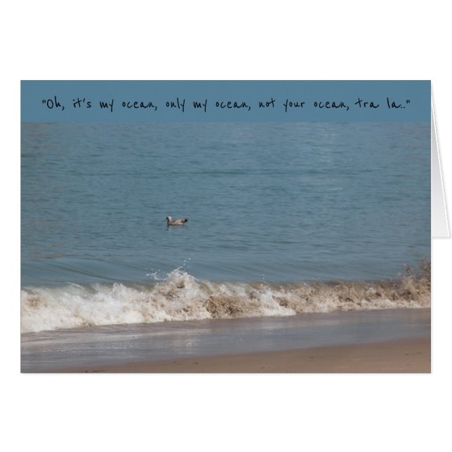 Mijn oceaan (Voorkant Horizontaal)