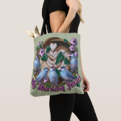 Mijn ochtend JAVA met rijstmusjes Tote Bag (Dichtbij)