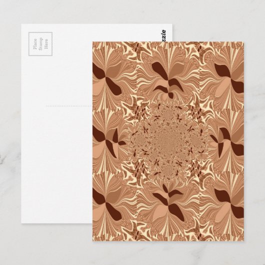 Mijn ochtendkoffie kleuren briefkaart (Voorkant / Achterkant)