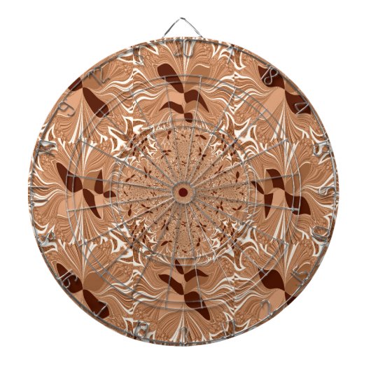 Mijn ochtendkoffie kleuren dartbord (Voorkant)