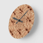 Mijn ochtendkoffie kleuren ronde klok (Hoek)