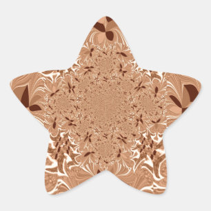 Mijn ochtendkoffie kleuren ster sticker