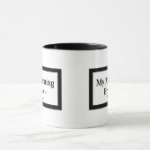 Mijn Ochtendkoffie Mok – Gepersonaliseerd – Naam T (Midden)