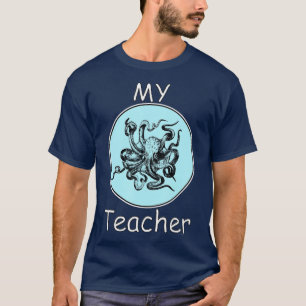 Mijn Octopus Teacher gift voor volwassenen en kind T-shirt