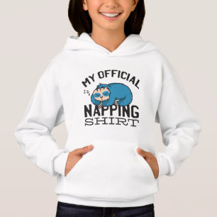 Mijn officiële dutje-shirt - Lui slapende Luiaard