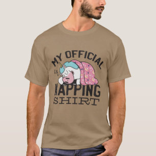 Mijn officiële shirt in de greep - luie slaapkamer