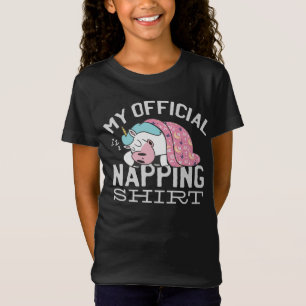 Mijn officiële shirt in de greep - luie slaapkamer