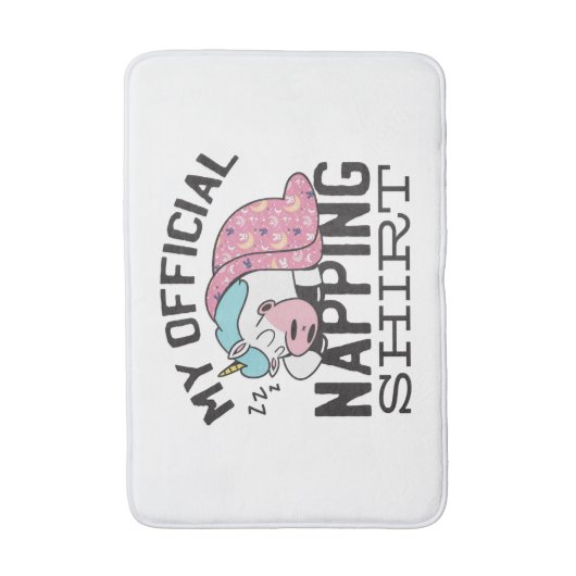 Mijn officiële shirt in de greep - luie slaapkamer badmat (Voorkant Verticaal)