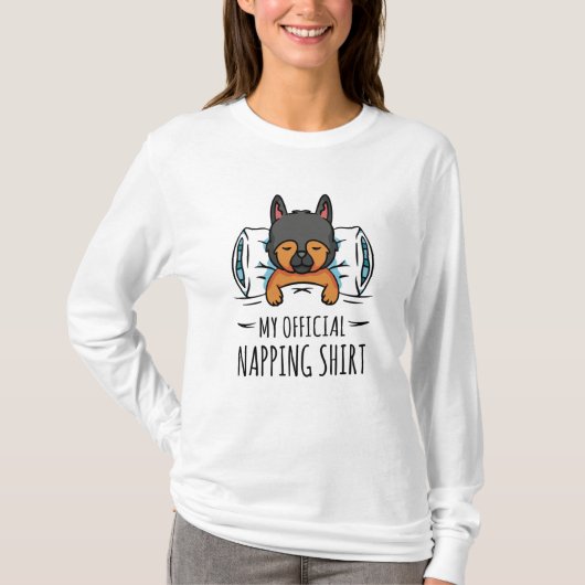 Mijn officiële shirt met slaaphond (Voorkant)