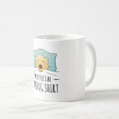 Mijn officiële shirt met slaaphond koffiemok (Voorkant rechts)