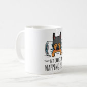 Mijn officiële shirt met slaaphond koffiemok (Voorkant links)