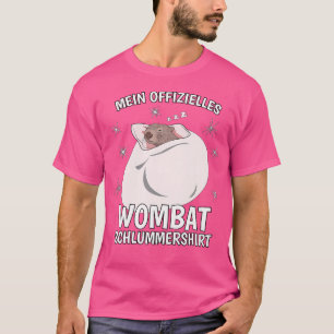 Mijn officiële Wombat Sleep Wombat T-shirt