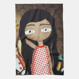 Mijn ogen groeiden en mijn lippen konden niet spre theedoek