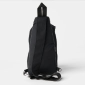 Mijn ogen op JESUS gericht - Christelijk Sling Bag (Achterkant)