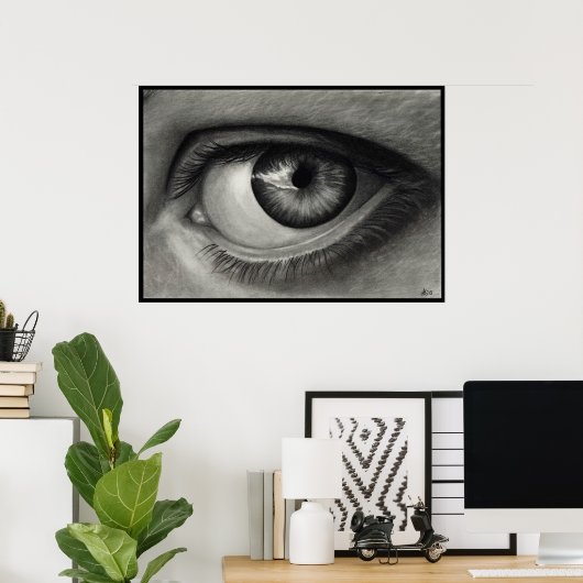 Mijn ogen Poster (Thuiskantoor)