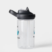 Mijn ogen rusten Aangepaste naam grap Persoonlijk Waterfles (Rechts)